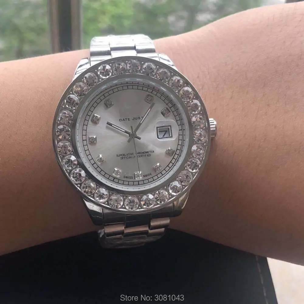 Мужские часы класса ААА 2020 года большие роскошные брендовые золотые с