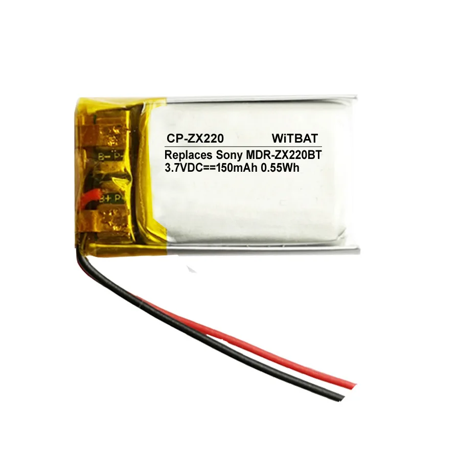 

150mAh Battery for Sony MDR-ZX220BT