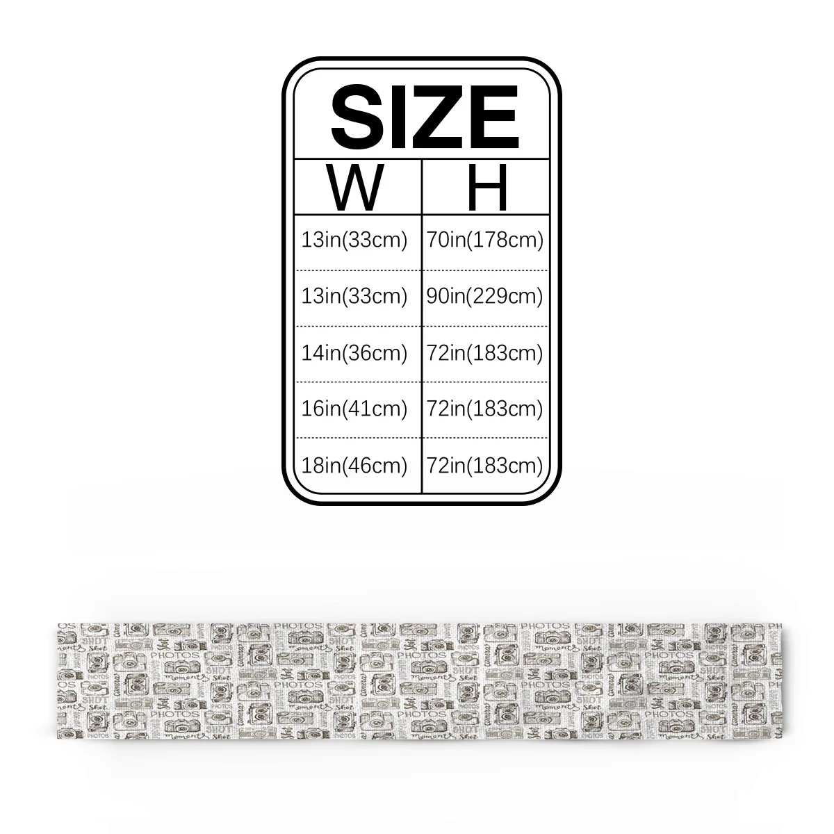 Античная современная настольная дорожка в стиле ретро с камерой Декоративная