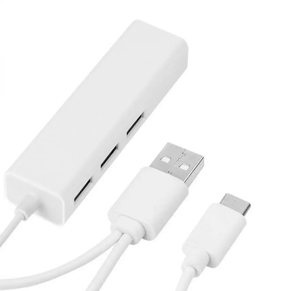 Портативный многофункциональный Кабель USB 3 1 типа C в сеть Gigabit Ethernet USB2.0 |