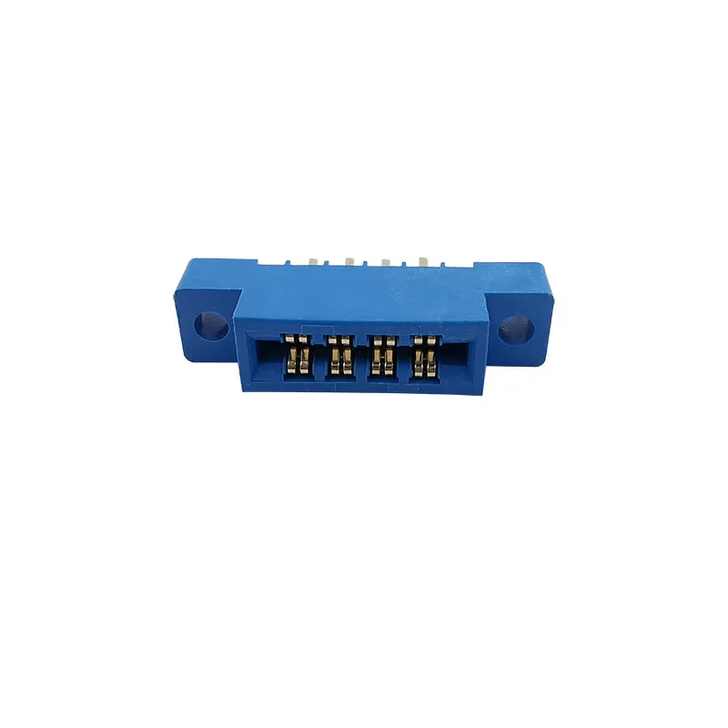 2Pcs 805 Series Strip Connector 3.96mm Pitch Female Socket PCB Mount Card Edge Connectors Blue Wire Terminal 8P-72Pin - купить по