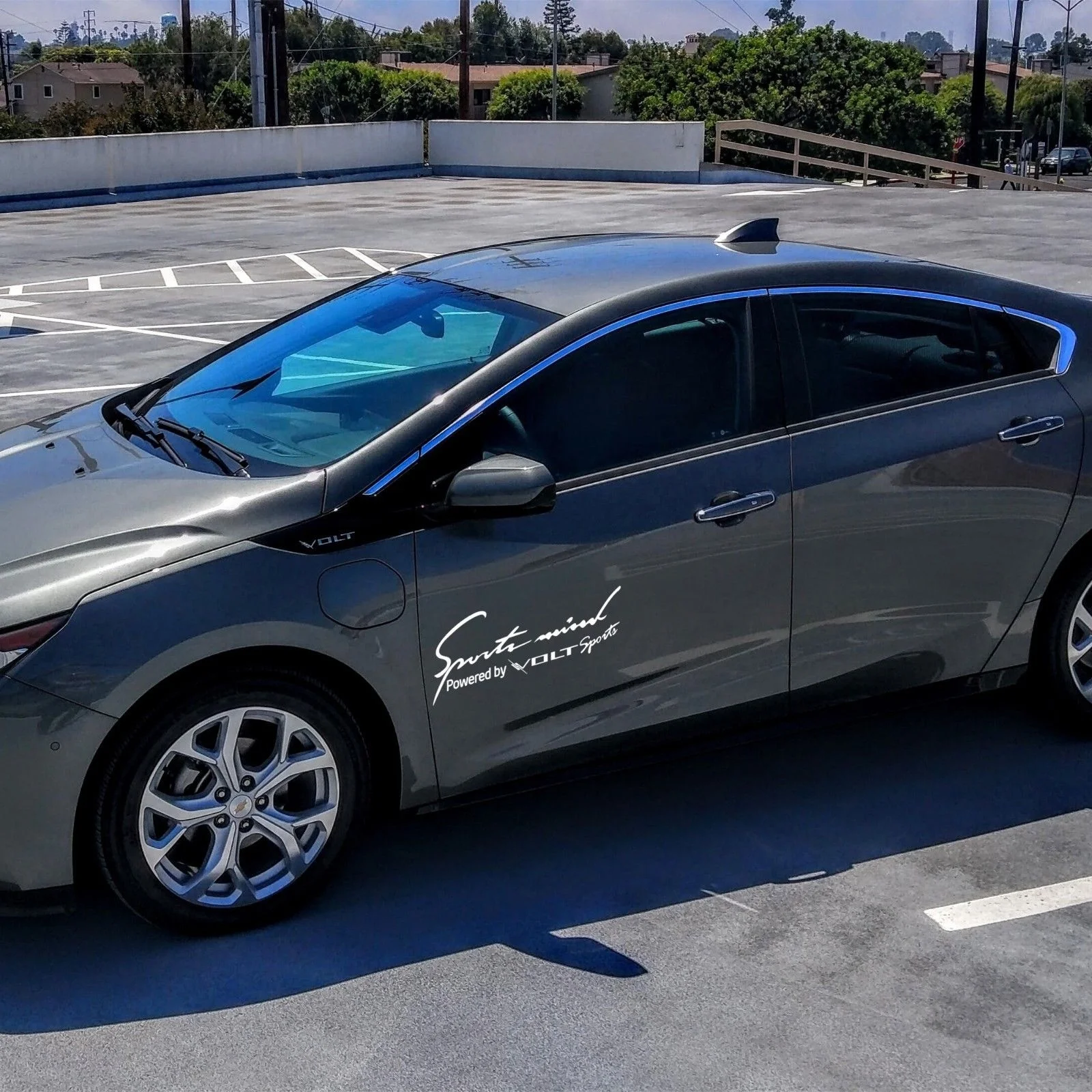 

For 2X Multiple Color Sports Mind Power for Volt Vinyl Decal Sticker