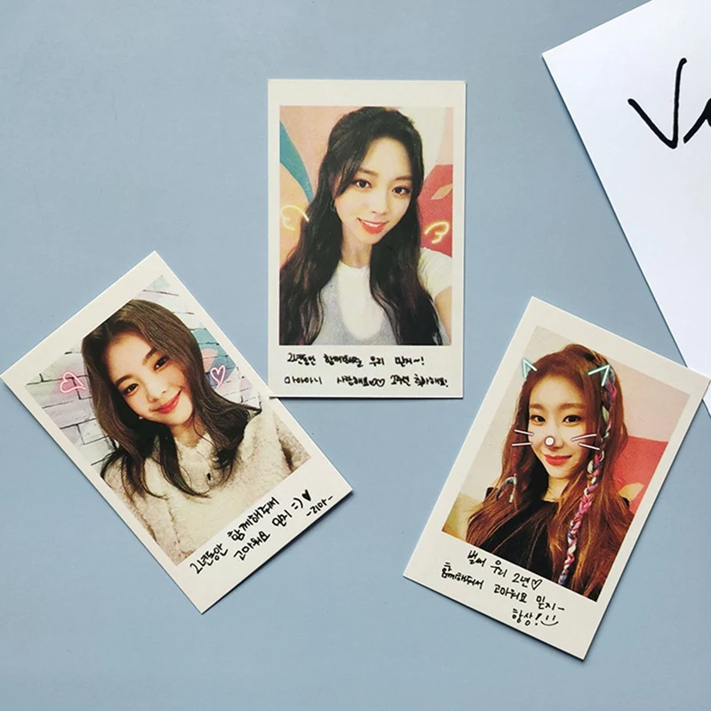 Мини-альбом KPOP ITZY для фотографий самодельная бумага Lomo карт почтовая карта HD