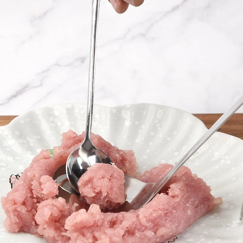 Креативная Бытовая форма из нержавеющей стали для фрикаделек ручная