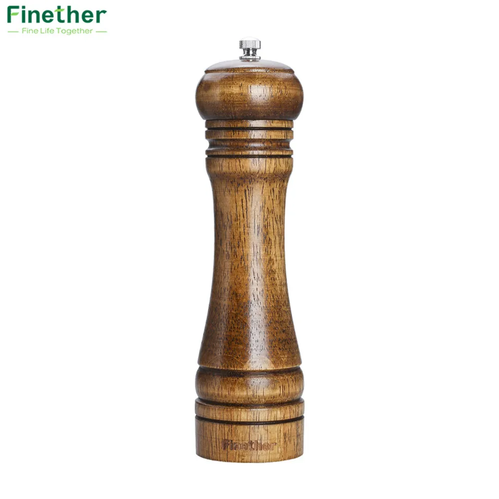 Finether перца 8 7 дюймовые классическая деревянная перечный соус специи соль
