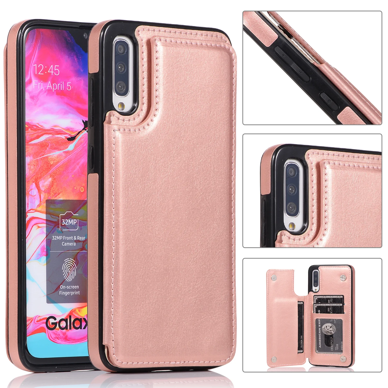 

Samsung Galaxy a71, A50, A30, A21, A51, a11, a21s, A81, a91, m10shockproof leather case