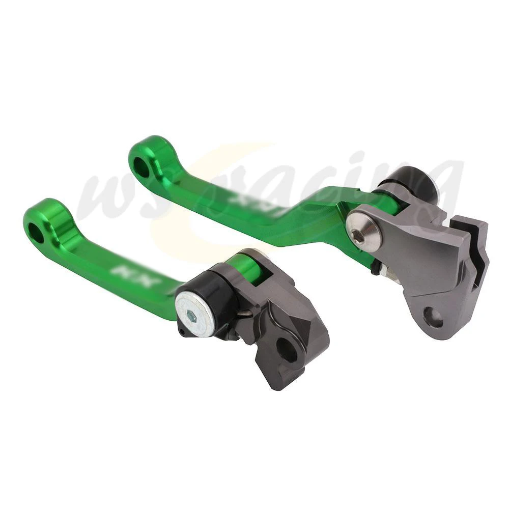 CNC левый правый Тормозной рычаг сцепления для мотоцикла KX 250F 450F 2013-2018 2014 2015 2016 2017