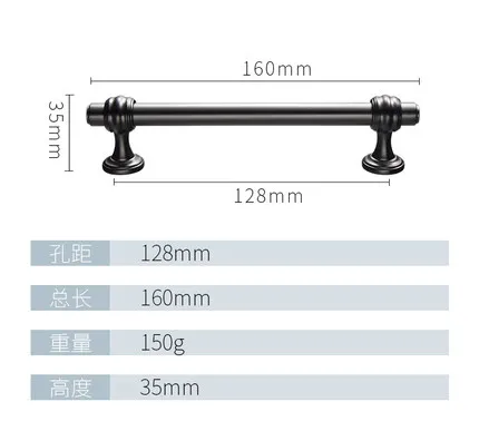 Американский Европейский твердый цинковый кухонный шкаф для ванной ящик дверная