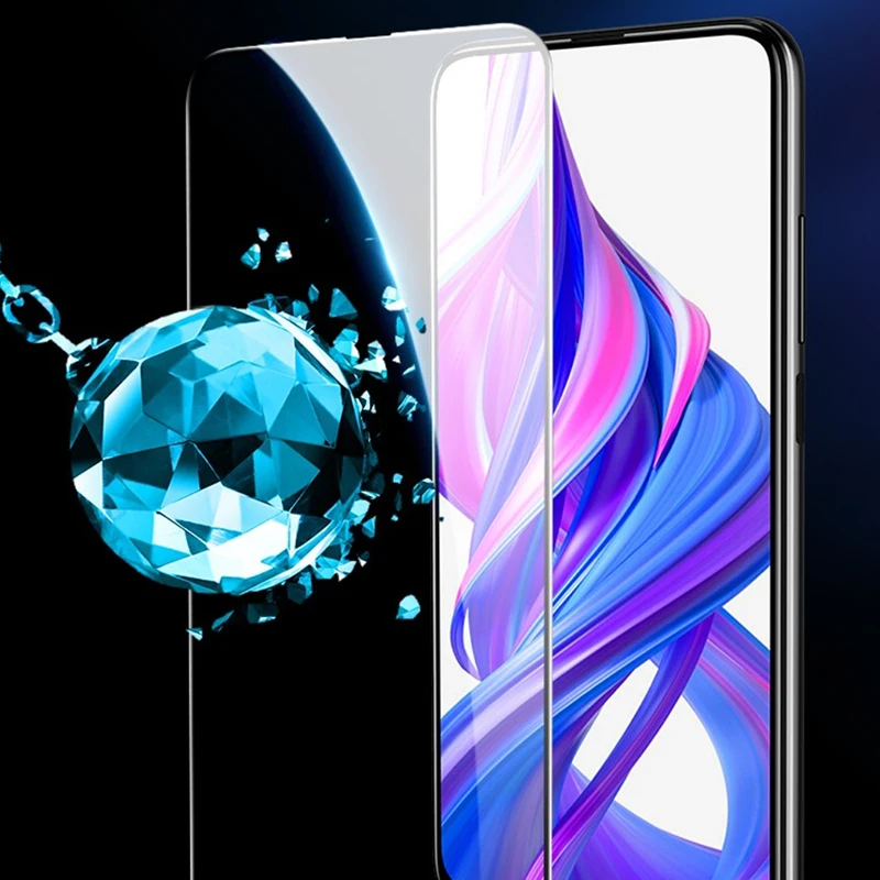 Защитное стекло закаленное 9h для Huawei Honor 8x 7x 9x | Мобильные телефоны и аксессуары