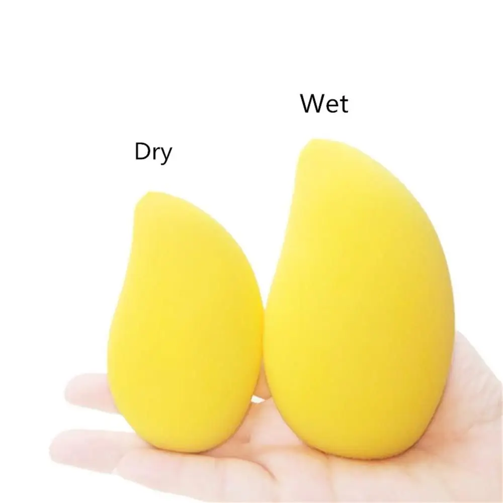 Women Accessories Foundation Powder Mango Shape Cosmetic Puff Makeup Egg Cushion Sponge Beauty Tool