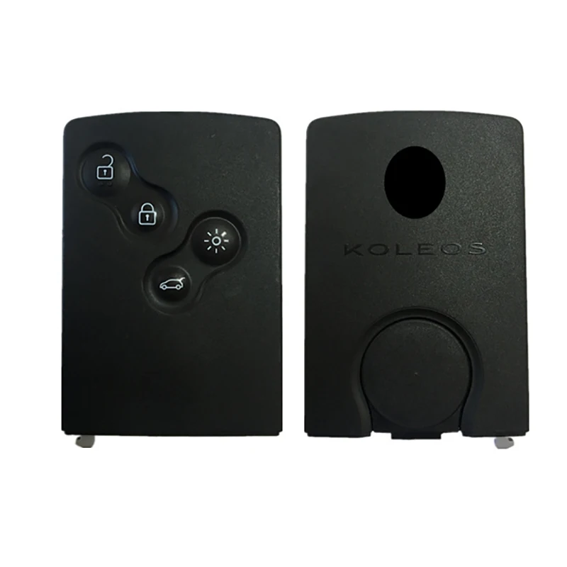 

CN010039 Original 4 Buttons Relpacement Smart Card Key For R-enault Koleos Remote PCF7941 433MHZ With Logo