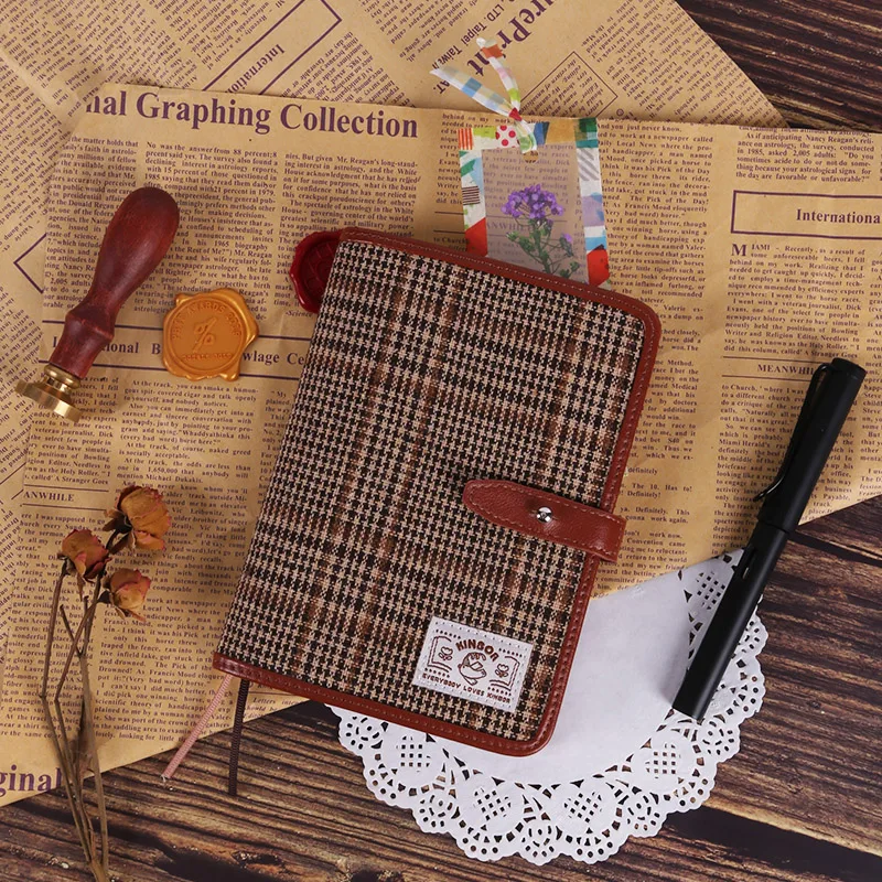 Креативный винтажный Модный мягкий чехол A6 Journal My 2020 дневник джентльмена