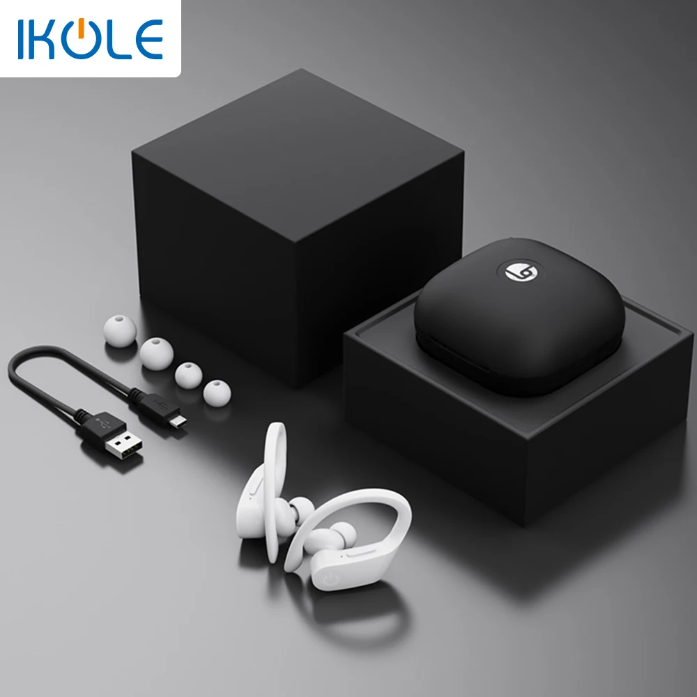 Беспроводные наушники IKOLE Bluetooth 5 0 TWS с микрофоном стереонаушники Hi Fi