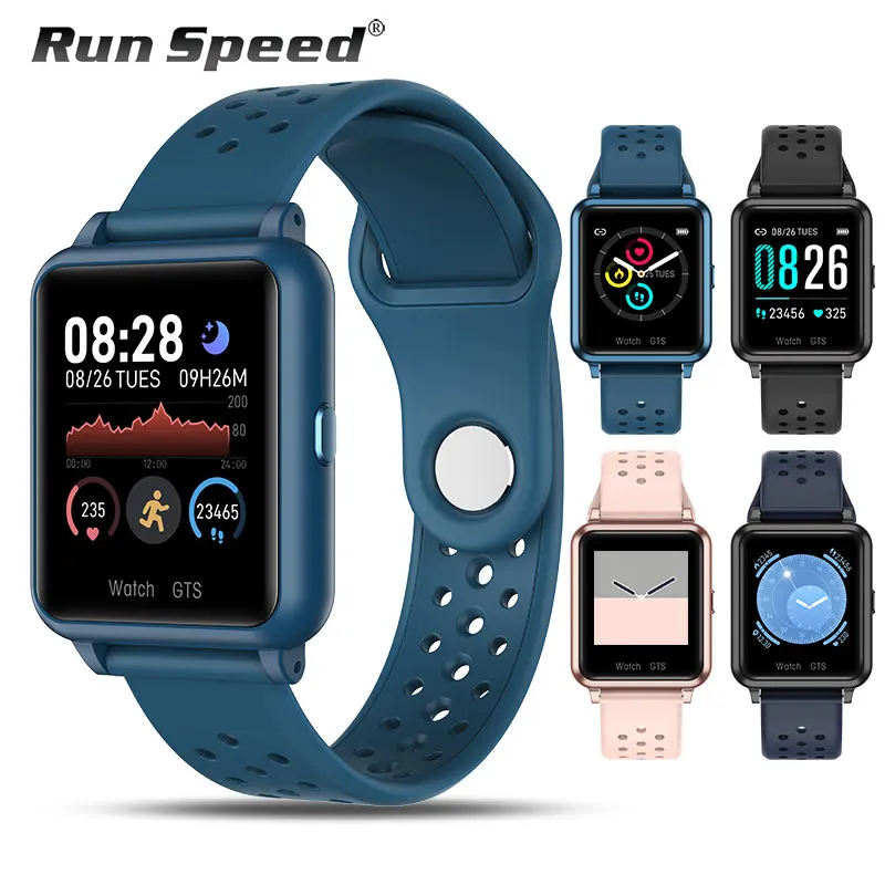 Bluetooth мужские умные часы сенсорный цветной экран наручные IP67 Водонепроницаемый