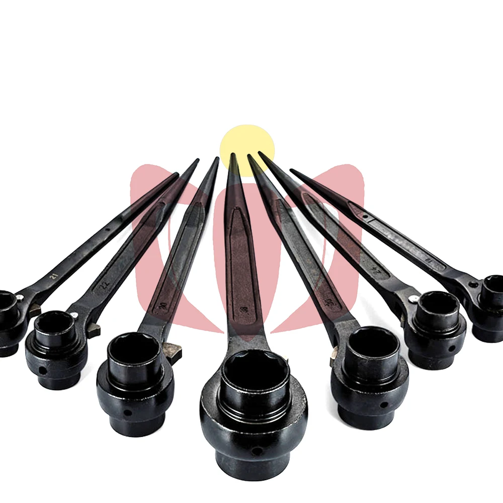 10 34 мм Поджер строительных лесов трещотка гаечный ключ место трещотки торцевой