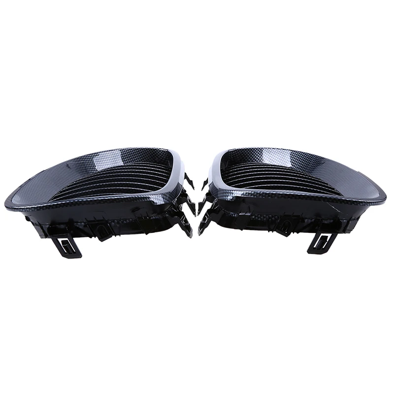 Posbay карбоновые узоры Авто Передние грили для почек BMW 5 Series E60/E61 M5 2004/2005/2006 2011