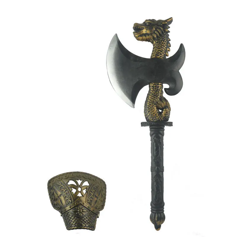 Детские Имитационные игрушки реквизит для Хэллоуина пластиковый нож и топор