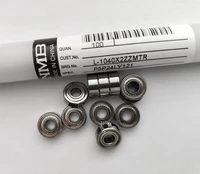 20pcs100pcs original nmb high speed bearing l 1040zz 4104 mm mr104zz precision miniature ball bearings 4mmx10mmx4mm