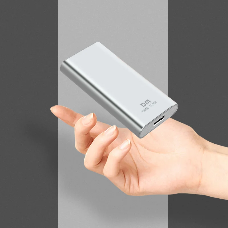 DM FS300 Внешние накопители 256 ГБ/512 ГБ/1 ТБ Портативный жесткий диск SSD Внешний