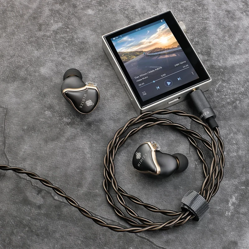 Hi Fi запатентованная динамическая диафрагма Hidizs Mermaid MS1 Внутриканальные наушники