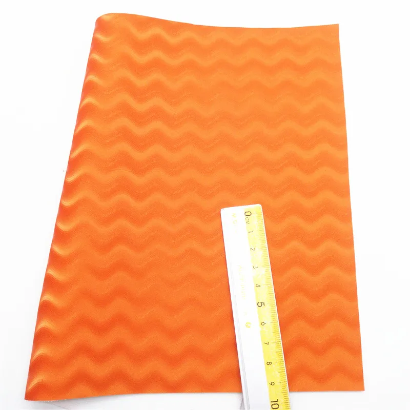 4 шт./компл. оранжевая блестящая виниловая ткань сочетающаяся с металлическим