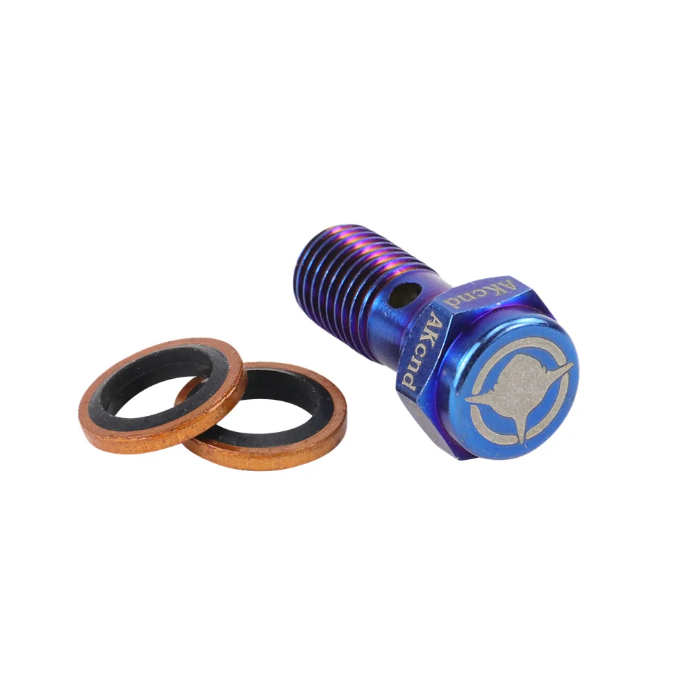 Мотоциклетный болт банджо 10 мм * 1 25 с прокладкой тормозной суппорт главный