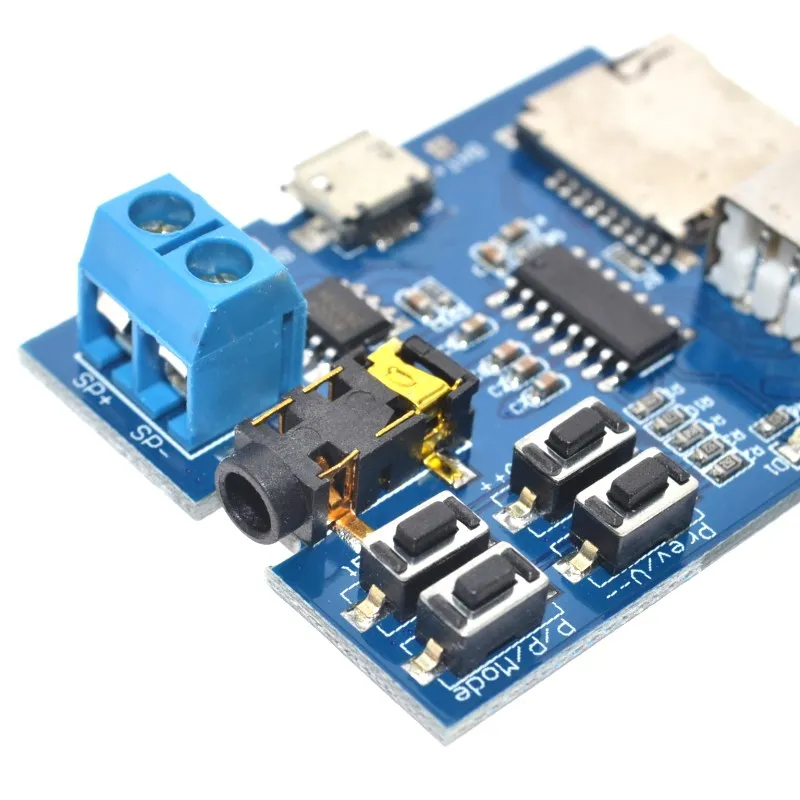 TF-карта U-disk MP3 Плата декодера с форматом module Расшифровка усилителей audio Player |