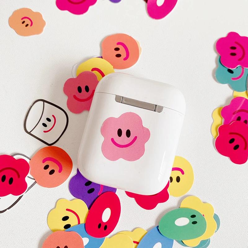 

110Pcs/Pack Funny Smile Stationery Sealing Stickers Paper Stickers Students Office Accessories Decoration Stickers