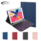 Чехол для клавиатуры для iPad Pro 10,5 20172019 Магнитный смарт-чехол с карандашом, клавиатура с подсветкой для iPad Air 3 10,5 ''чехол