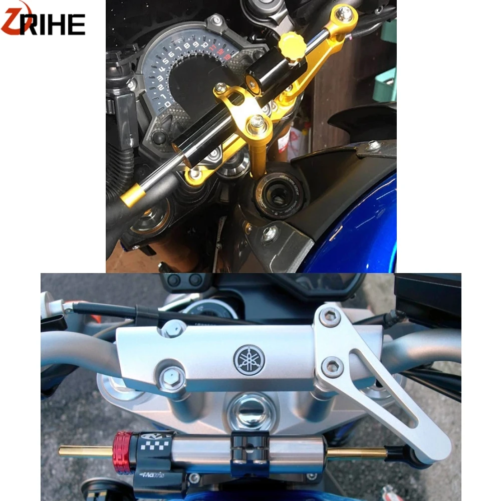 

MT-09 TRACER 2016 2017 2018 2019 Adjustable Motorcycles Steering Stabilize Damper Bracket Mount Kit For Yamaha mt09 tracer 16-19