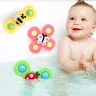 Комплект детской одежды из 3-х предметов с изображением игрушка для ванной в форме животного для детей ABS красочный насекомых фиджет-Спиннер для снятия стресса Гироскопическая Игрушка развивающая игрушка-погремушка для малышей