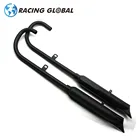 Алкон-Уральских CJ-K750 M72 Ретро черный цвет отводящая выпускная Железный Материал 24 HP и 32HP Чехол для BMW R50 R1 R12 R 71 шторка для боковых окон автомобиля