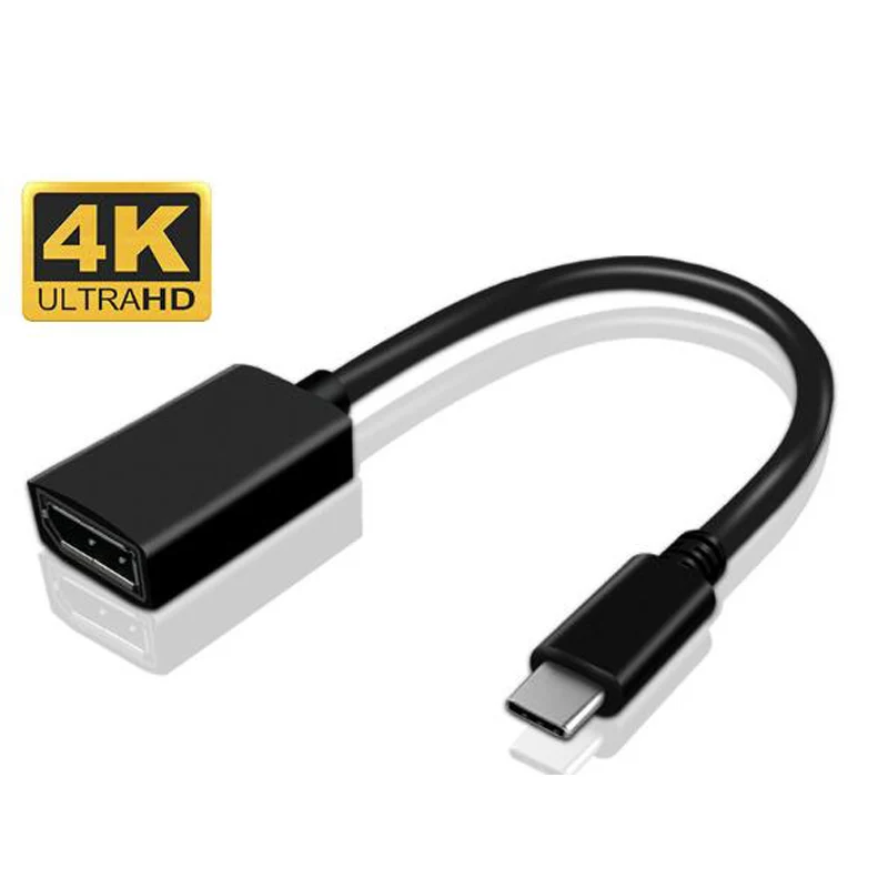 Wiistar USB Type-C к DP/DisplayPort адаптер для S8 поддержка до 4K 30Hz разрешение видео выход [Thunderbolt