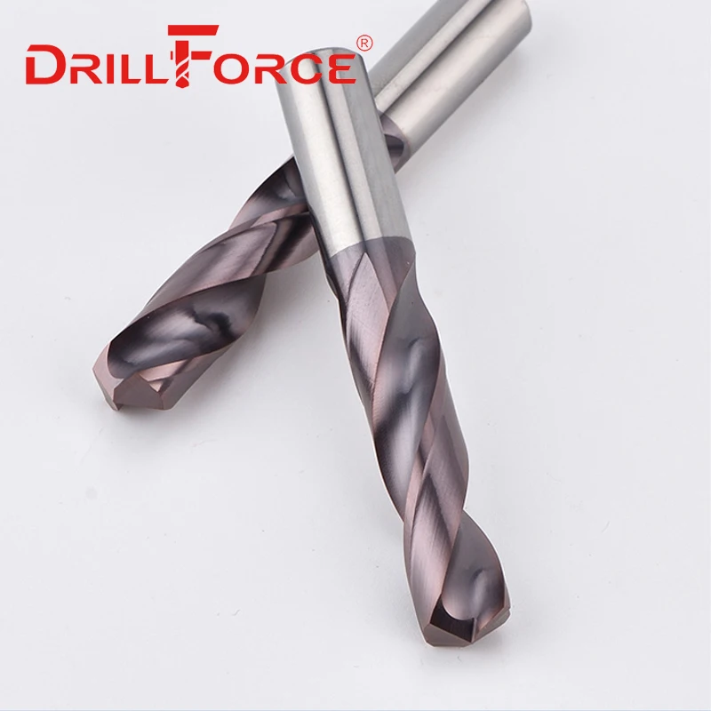 Набор твердосплавных сверл Drillforce 2 22 мм x 100 для твердого сплава из нержавеющей