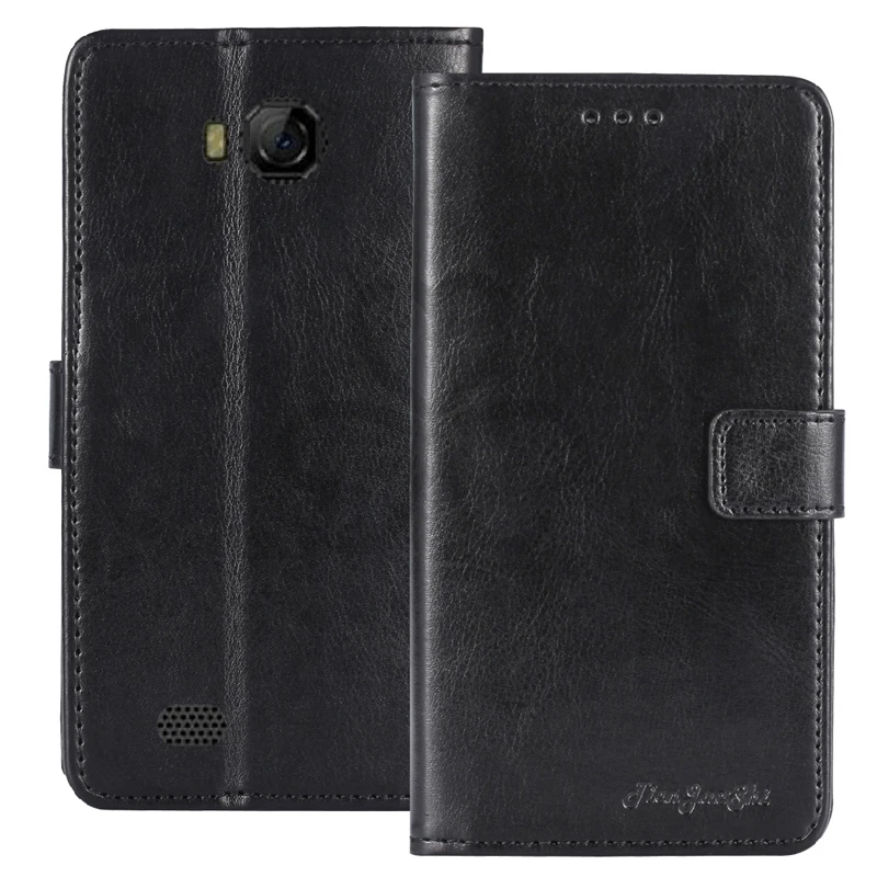 Прочный роскошный стильный защитный чехол-книжка TienJueShi из ТПУ и силикона для Ulefone