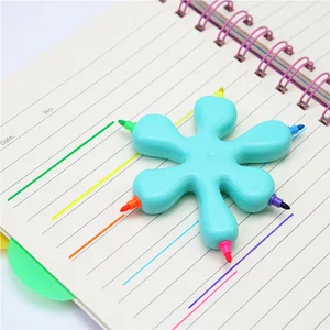 Милый 6 цветов в 1 маркер-подсветка фотографический знак Детская фотография