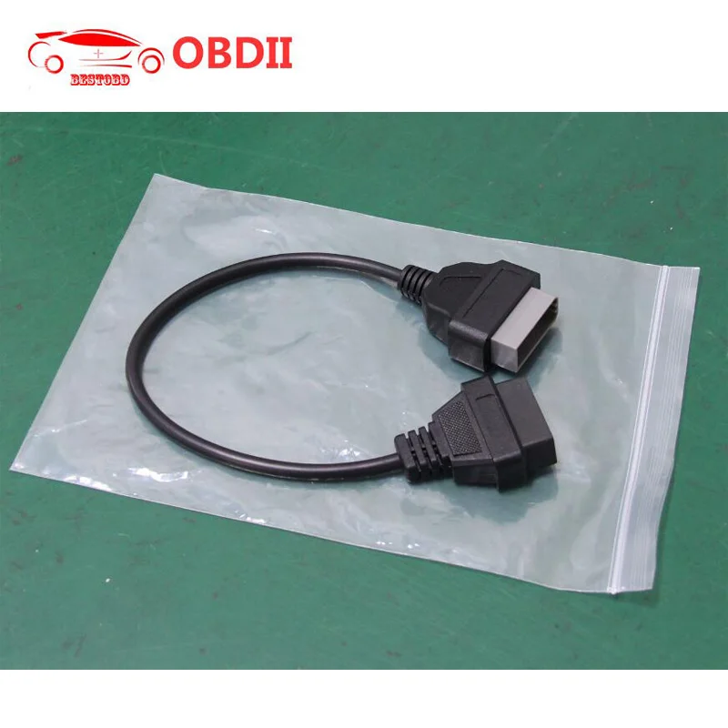 Кабель адаптер OBD2 14 контактов для Nissan на 16 контактный разъем диагностический