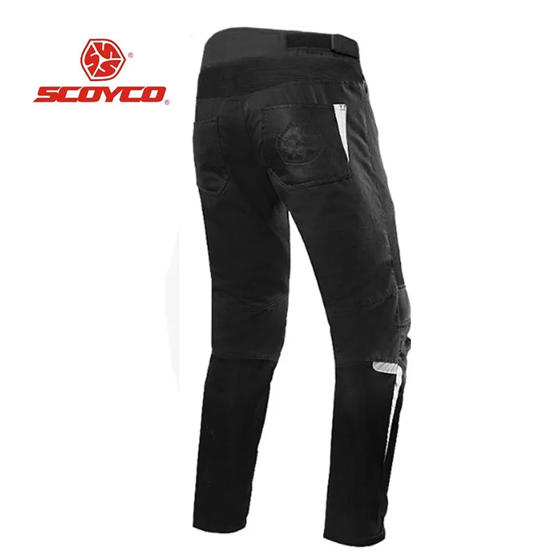 Summer meash SCOYCO motorcycle pants equipment moto motocross bead canvas trousers with CE knee hip pad | Автомобили и мотоциклы