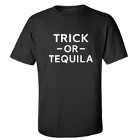 trick or tequila adult short sleeve t shirt