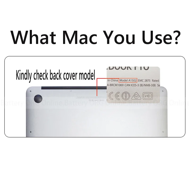 Оригинальный аккумулятор A1819 для Apple Macbook 13 ''Touch Bar A1706 2016 020-01705 MLH12 MLUQ2 EMC3163 3071 -