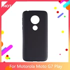 Чехол Moto G7 Play матовый Мягкий Силиконовый ТПУ задняя крышка для Motorola Moto G7 Play чехол для телефона тонкий противоударный