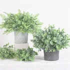 Вечерние украшения искусственные растения Свадебные фальшивые цветы украшения для дома фестиваль в горшке декоративное искусственное растение цветок