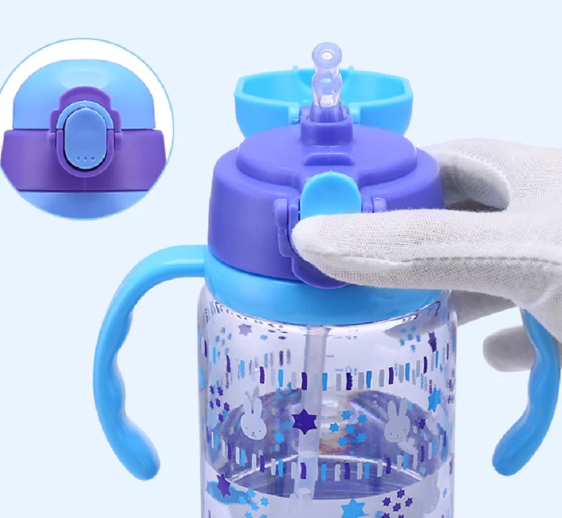 Детская бутылка для воды из тритана 420 мл без бисфенола А | Дом и сад