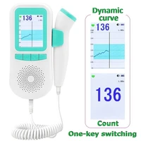 ultrasound 3 0mhz prenatal doppler fetal heart rate monitor for home pregnancy baby sound sonar digital detector no radiation