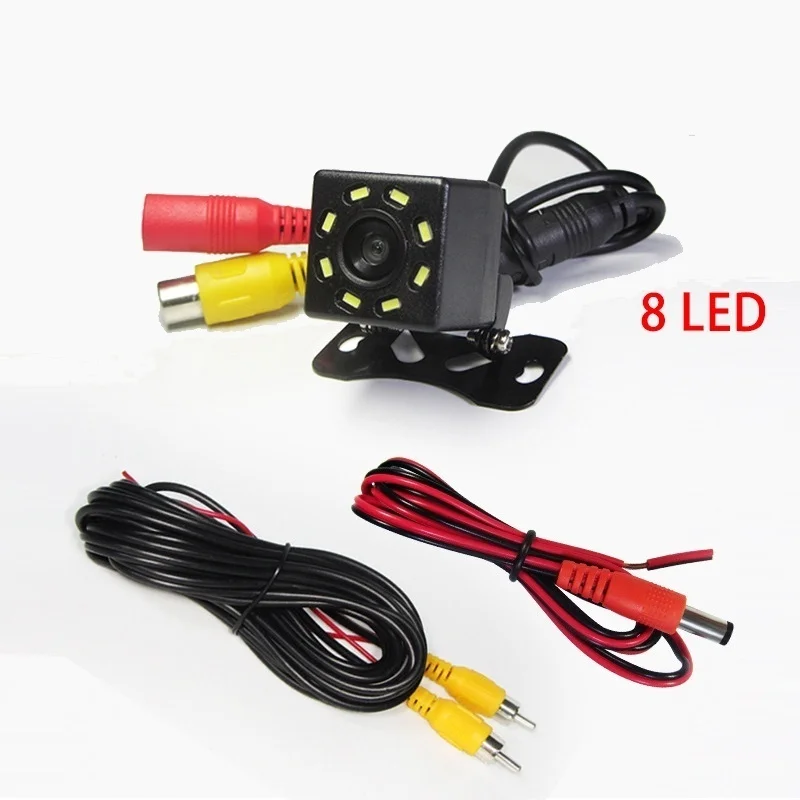 4/8/12 светодиодный HD камера заднего вида 170 градусов широкий угол ночного видения
