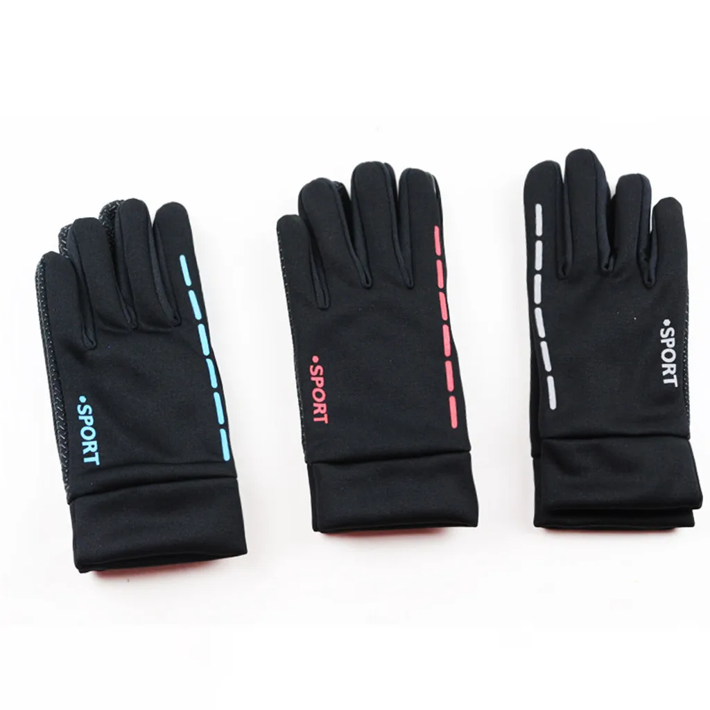 Велосипедные перчатки спортивные с сенсорным экраном для мужчин и женщин