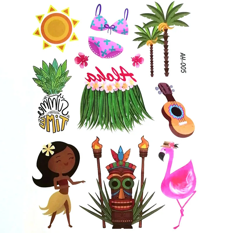 20 шт. Детские временные тату наклейки на руку|Канцелярские наклейки| |