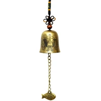 chinese style creative doorbell christmas auspicious metal chime hanging door decoration bedroom room handmade camel bell