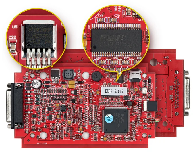 V5.017 Kess V2 Master V2.53 Plus 4 светодиодный Ktag 7 020 V2.2.5 ktag и kess полный набор красный PCB онлайн