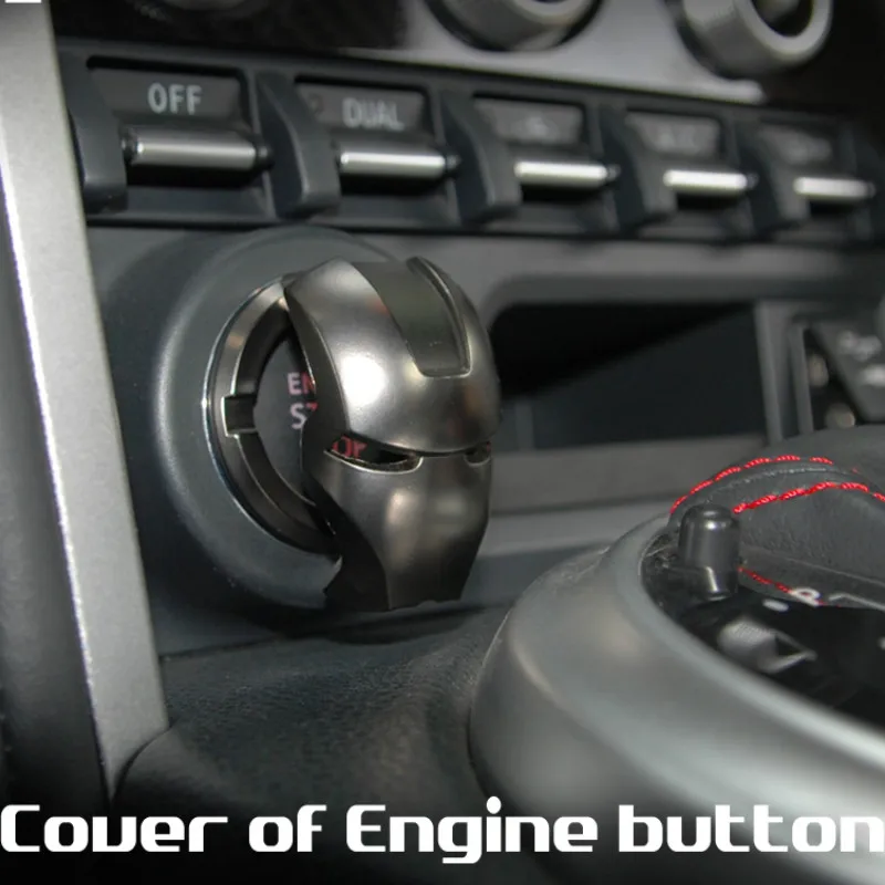 Автомобильный интерьер двигатель зажигание старт стоп кнопка переключатель
